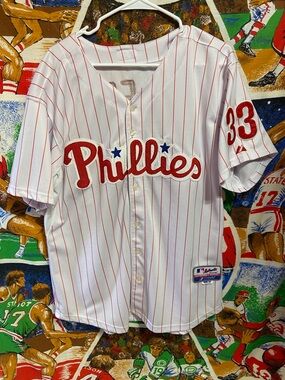 Philadelphia Phillies Cliff Lee Baseball Jersey